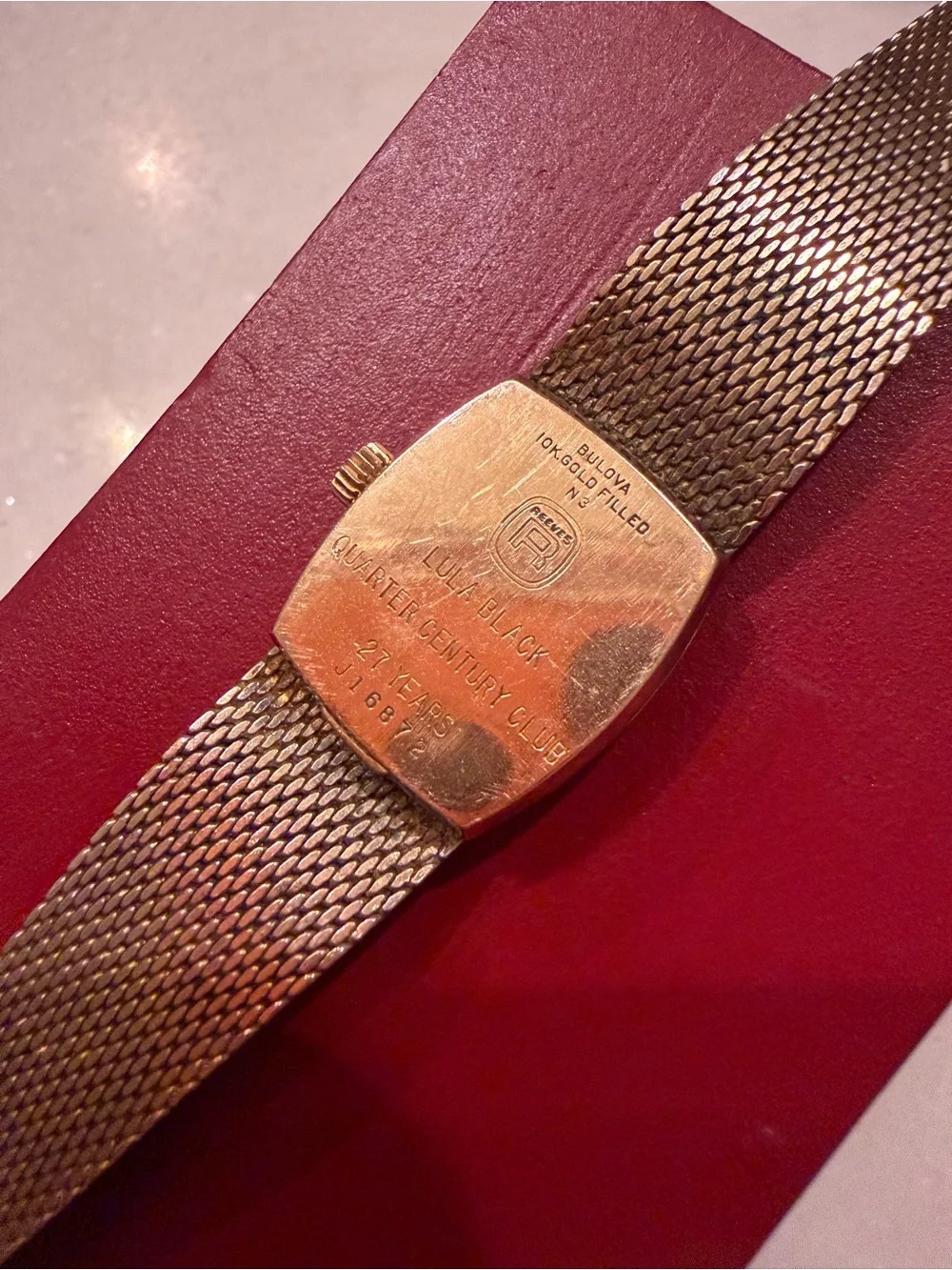 1960'S Bulova Accutron 10K G.F. Wrist Watch